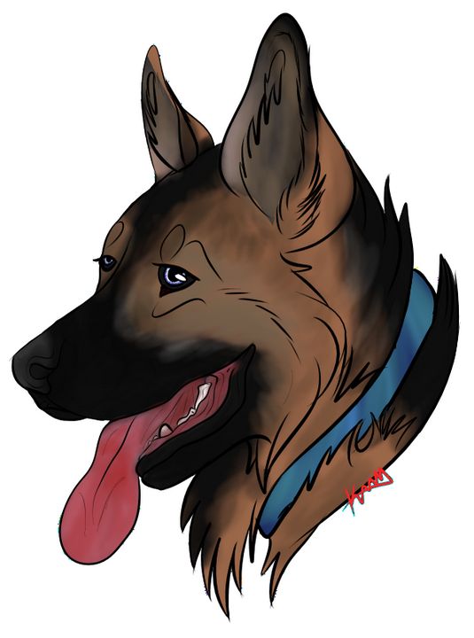 Senseless2022's tweet photo. Art of the Day: "German Shepherd". Buy at: https://t.co/Zzcs9ToLUS https://t.co/MuwRZLcWt0