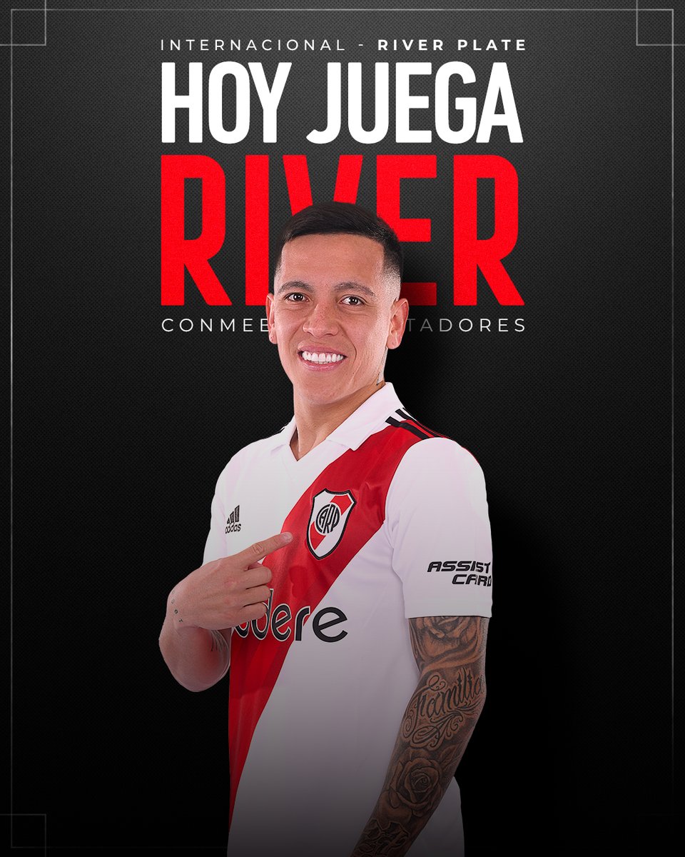RiverPlate's tweet photo. ¡HOY JUEGA RIVER! ⚪️❤️⚪️ https://t.co/eTuelOPpoF