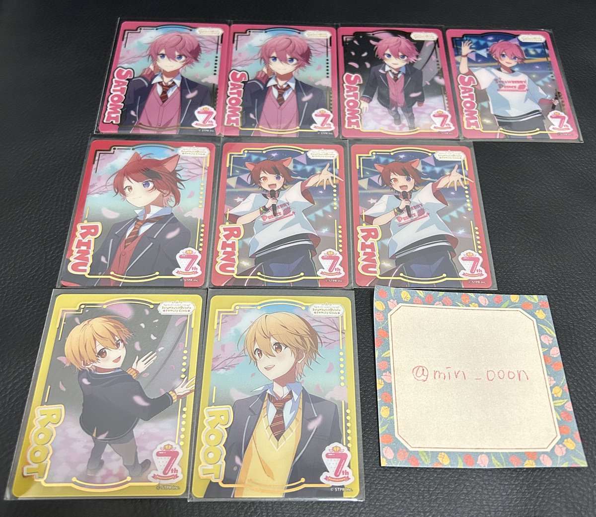 min_ooon's tweet photo. すとふぁみ ふぁみこれ 交換
譲)1、2枚目
求)3、4枚目

コンプ目的のため各1で求めています🙇‍♀️
郵送or大阪2日目・名古屋1日目・東京で手渡し可能◎

お気軽にお声がけ下さい(❁ᴗ͈ˬᴗ͈)
 #ふぁみこれ交換 
 #すとぷりグッズ交換 
 #ふぁみこれ https://t.co/gLQ3xkSKwx