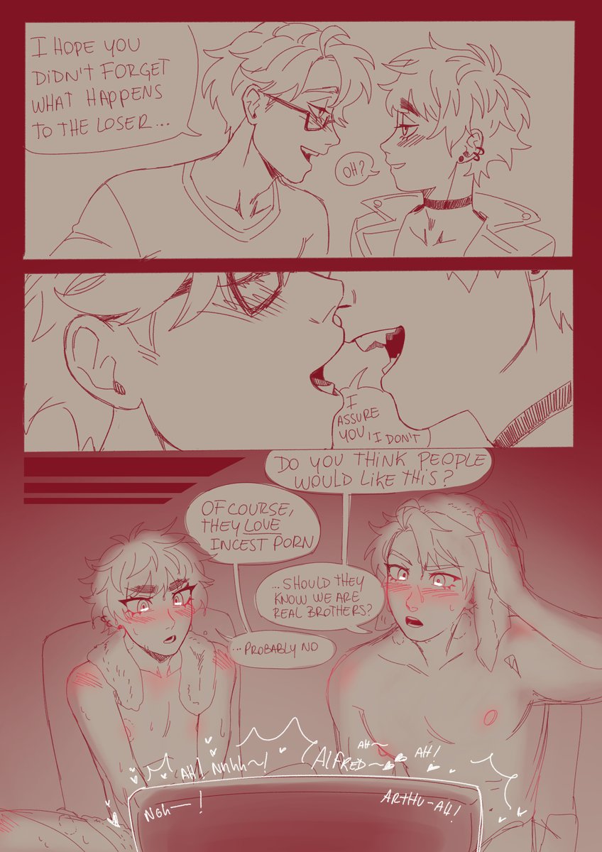 pink_hyu's tweet photo. Por cada anti que me cruce que odie el incesto voy a subir este usuk au incestuoso https://t.co/LcUN2CKSIg