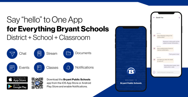 One App for Information AND Communication bryantschools.org/article/119406…