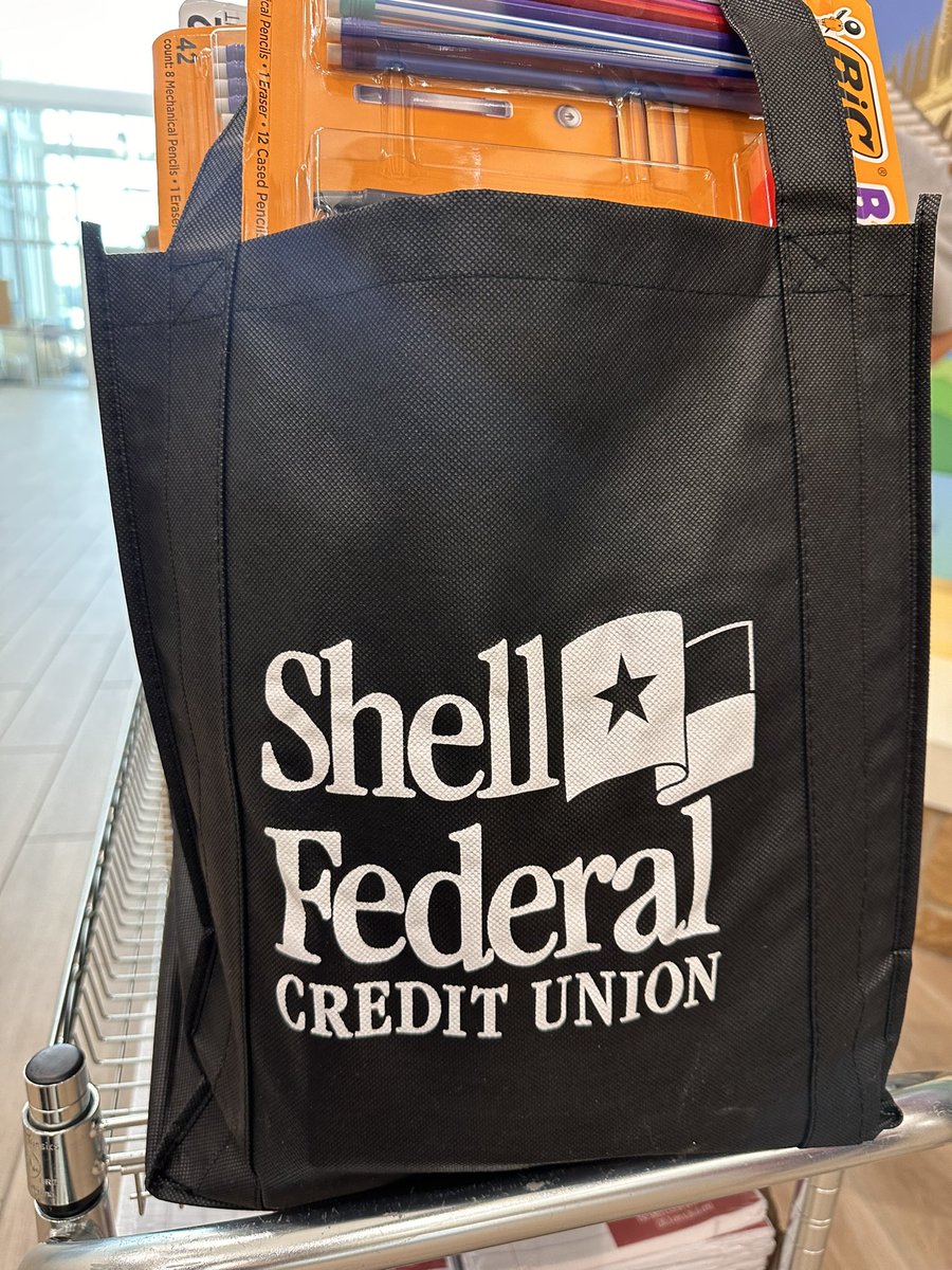 Thank you to Shell Federal Credit Union for the donated supplies! 💜