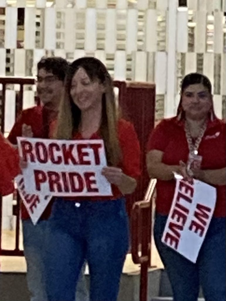 RocketCounselor's tweet photo. Welcome to our newest Rocket Counselor,  Mrs. L. Garcia! https://t.co/zHojlhf9Dj