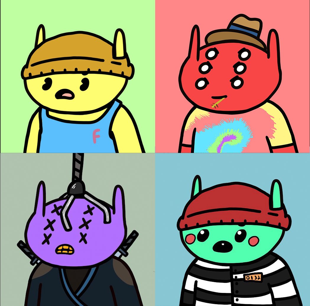 Thank you all who volunteered their <a href="/alienfrens/">alien frens</a> in the <a href="/kanteltec/">Kanteltec.eth</a> X @nftBioMac poster contest! :)

We have selected 4 main winners! Congratulations to <a href="/ADeezNFTs/">ADeez</a> @Cyptocrisis <a href="/ELMiKiNGBiNG/">ΞLMi 👑</a> <a href="/_SVVVG3/">SVVVG3</a> 🎉🎉

As a bonus, everyone who entered will appear in the piece❤️ Stay tuned!