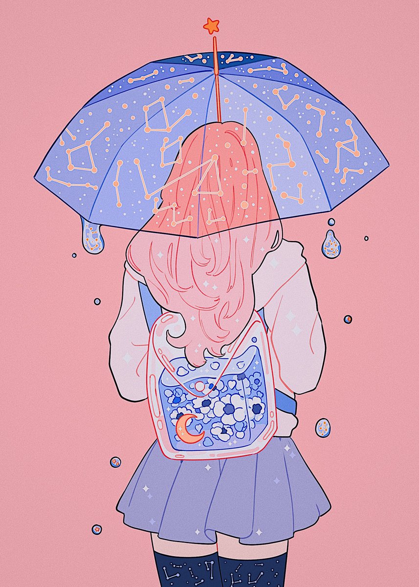 「star umbrella 」|meyo 🌸 artcade #70のイラスト