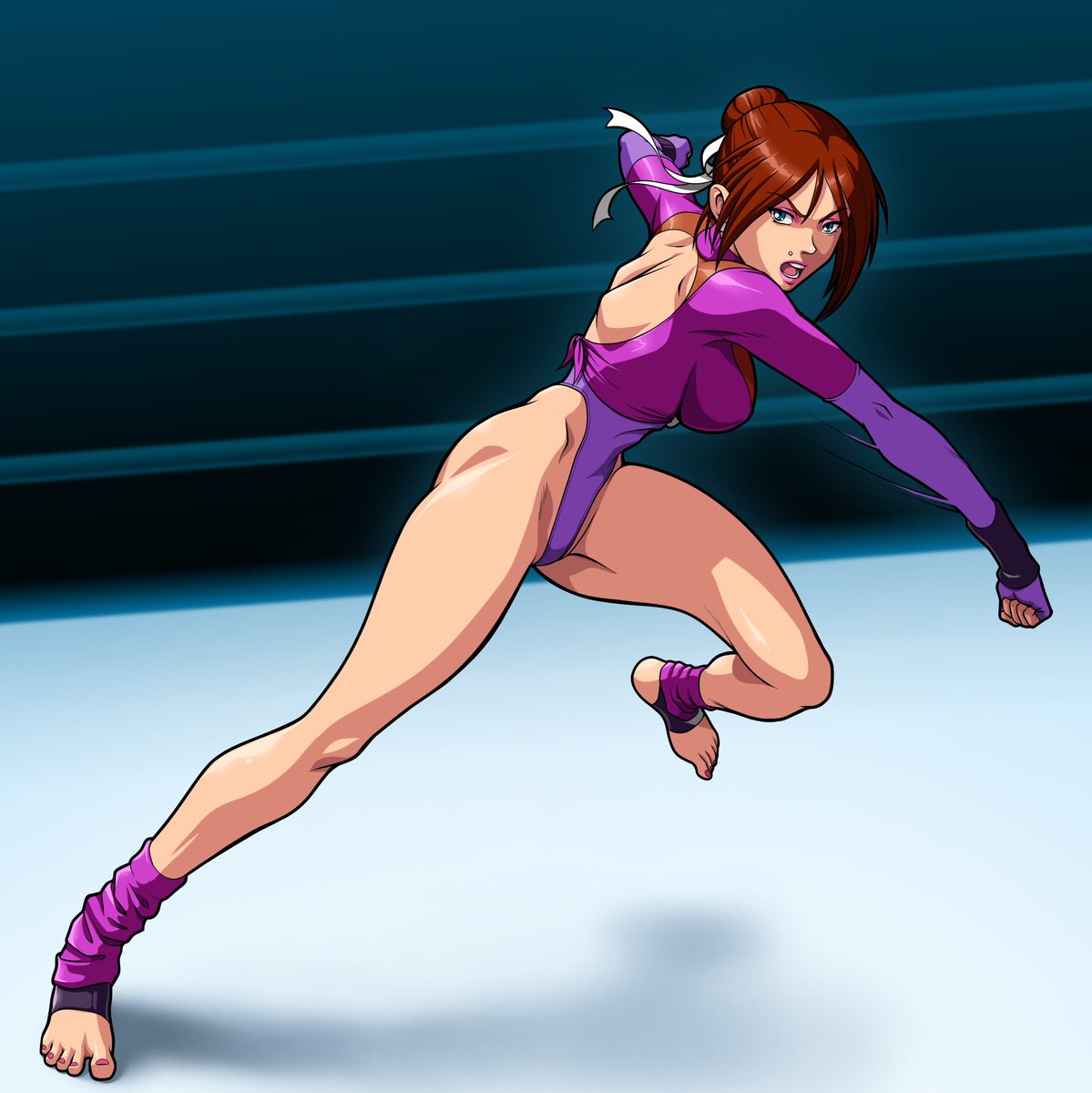 And now, a few old artworks of Hyacinth I have made a few years ago. I'm using them as reference for my next SF6 mod :)

#gimp