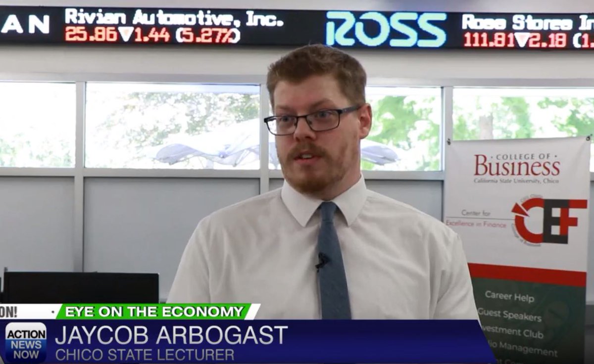 CSU_COB's tweet photo. @ActionNewsNow recently spoke with Jaycob Arbogast, College of Business lecturer and Director of the Center for Excellence in Finance, to understand how the country’s lower credit rating rate could impact the State of California: https://t.co/3ix2sjovrU. https://t.co/X2ygfn8MAj