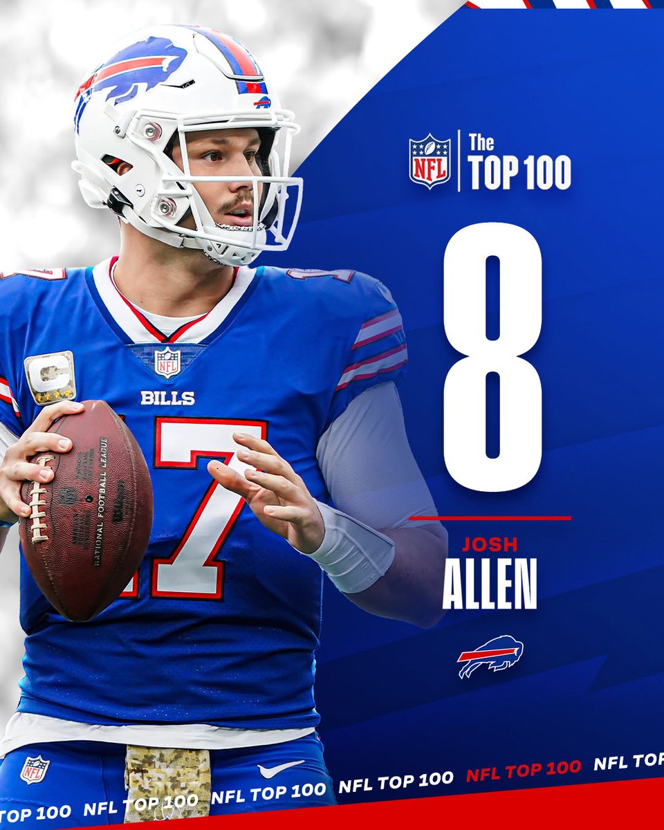 JOSH. ALLEN. 

#NFLTop100 | #BillsMafia