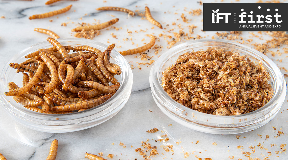 Did you know #insectprotein products are not only sustainable but enjoyed by over 2 billion people globally? Yet, companies still face a 'yuck' factor from some consumers. 🤢 Learn about this and others new novel solutions shared at #IFTFIRST: hubs.la/Q01-j40_0