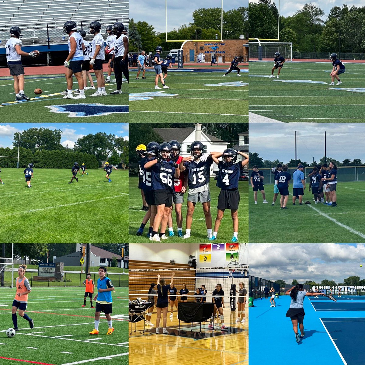 DGSSports's tweet image. The Mustangs honing their craft as the IHSA season has officially begun!!#youbelonghere #southsidestrong #dgspride