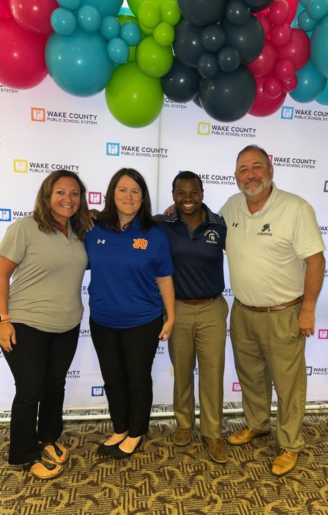 Proud "papa" moment....3 very talented young principals (and one old guy).