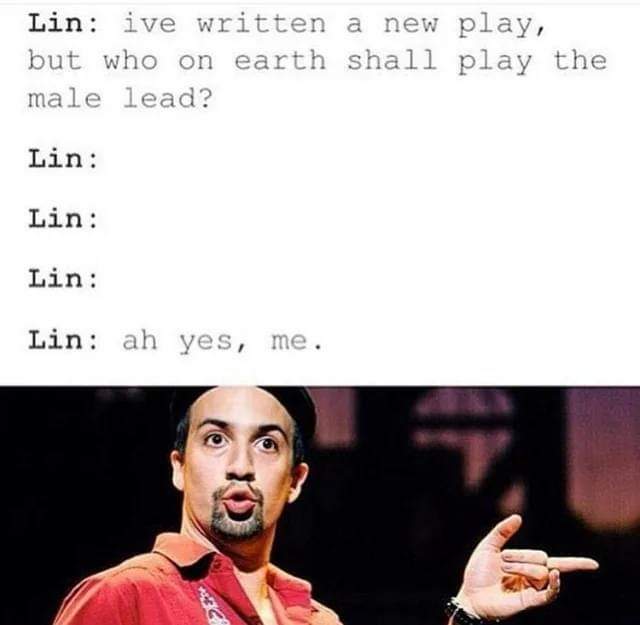 #MusicalMemeMonday 🎭 #sing #stage #broadwaymemes #linmanuelmiranda #musicalmemes #drama #theatrekids  #broadwayshow #musicaltheatrelife 🎵