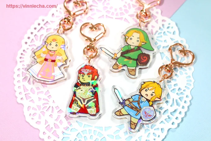 new zelda charms!