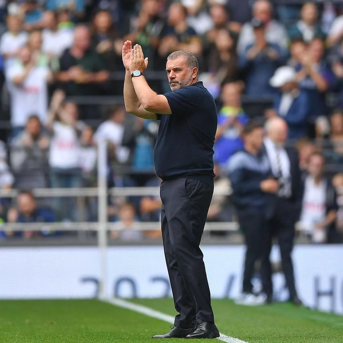 SpurOTM's tweet photo. 🎙️ Ange on what success might look like this season for #Tottenham:

“I never set a goal or target in my life because if I did I probably wouldn’t have achieved the success I’ve had. The reality is a lot of the success I’ve had has been unexpected, even by my self. By not putting targets and goals, because you could reach that goal quite easily, then everyone takes their foot off the pedal. It’s about being the best team.

I said at the start, what I’ve come to realize, wherever I’ve been if the success hasn’t come in the first year it certainly has in the second. The supporters will give you a feeling, a good gauge as to how we are going. What they see, what they feel. If we get to the end of this year and our supporters are happy with our season then we will achieve what we wanted to. What that looks like in a tangible sense, points, trophies, who knows mate. That’s got to be our goal. To get to the end of the season, and the most important people at the football club, the fans, feel like their team has progressed and has given them again hope for what’s ahead.” 🤍🇦🇺
