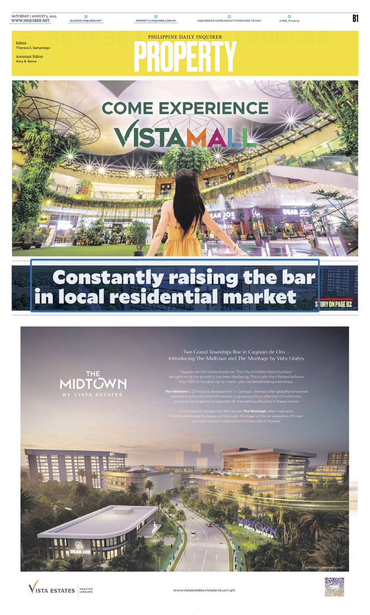 amyrremo's tweet photo. Last Saturday’s 16-page issue of #InquirerProperty gives you all the reasons to check out & invest in PH real estate market. Download the Philippine Daily Inquirer digital newsstand (https://t.co/EEBuARG60p) OR the Inquirer Mobile app for free via Google Play or App Store https://t.co/gZJeoaWRAa