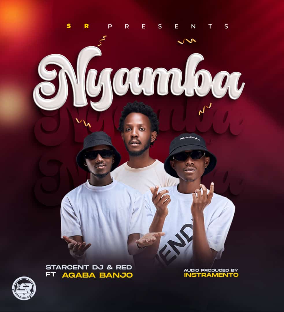 Hi fam 😍
New music out on all streamingplatforms.....
Song//Nyamba
Artists//SR ft Agaba Banjo 
Produced by mi//Instramento Saundsz 
Studio//Paris Records 
@AgabaBanjo @starcentdj @starcentDJftRed