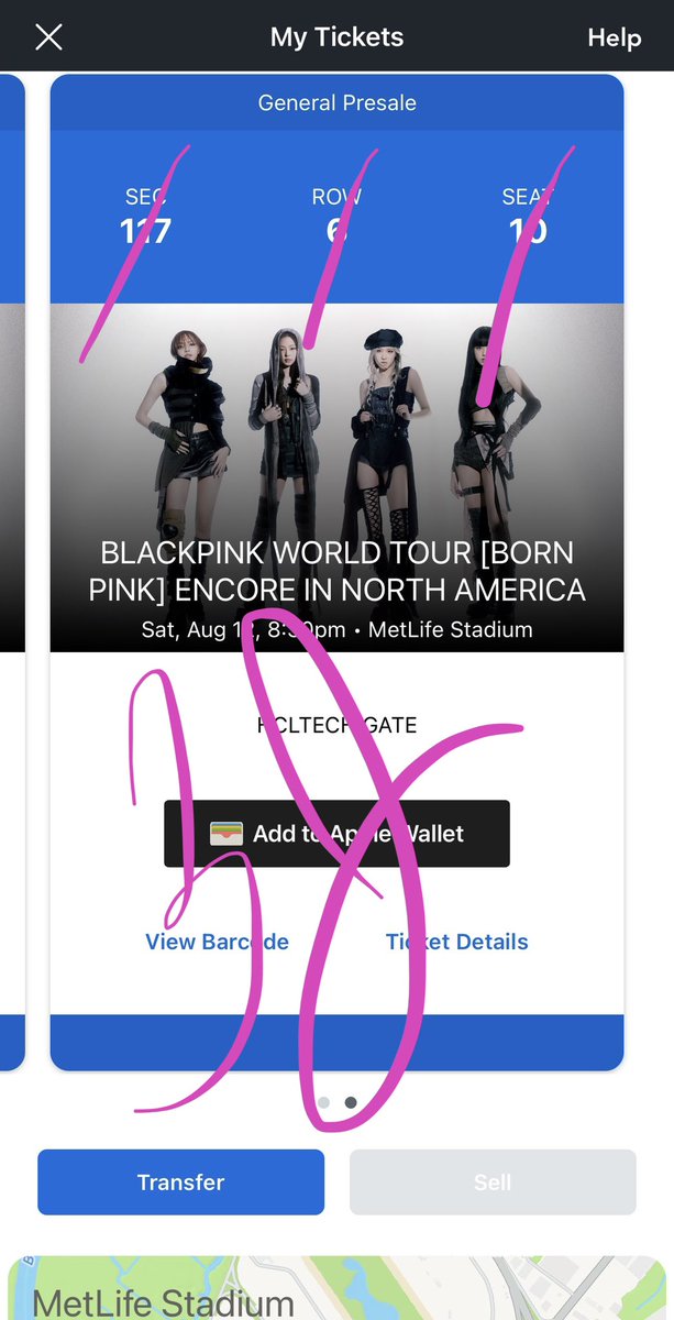 saunawithaz's tweet photo. @BlinkkVenom hey y'all,
my roomie is selling TWO tickets to blackpink at metlife, 8/12! $200 each!

she asked me to sell them for her bc i bought my bts ptdla tickets through twitter, so i guess i'm experienced😭

dm me if you're interested! #BLACKPINK #BLACKPINK_WORLDTOUR #BLACKPINK_BORNPINK https://t.co/XgW0JDlMyh