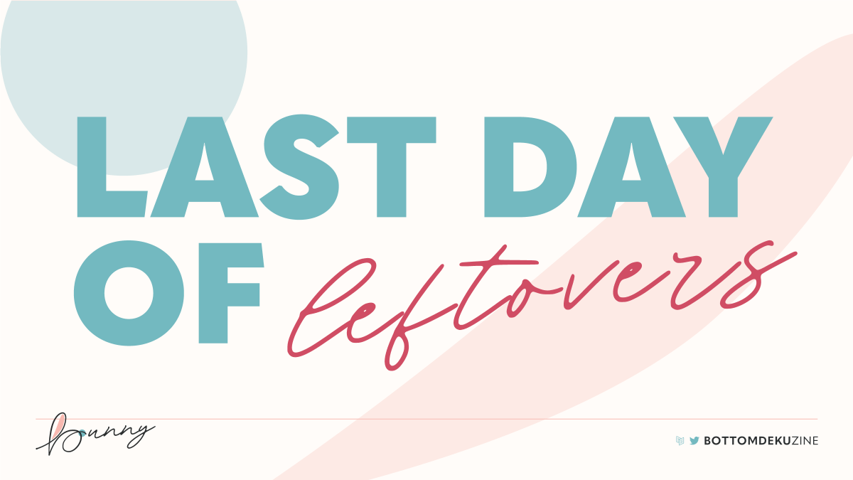 BUNNY: A Bottom Deku Zine 🐰💥- COMPLETE tweet media