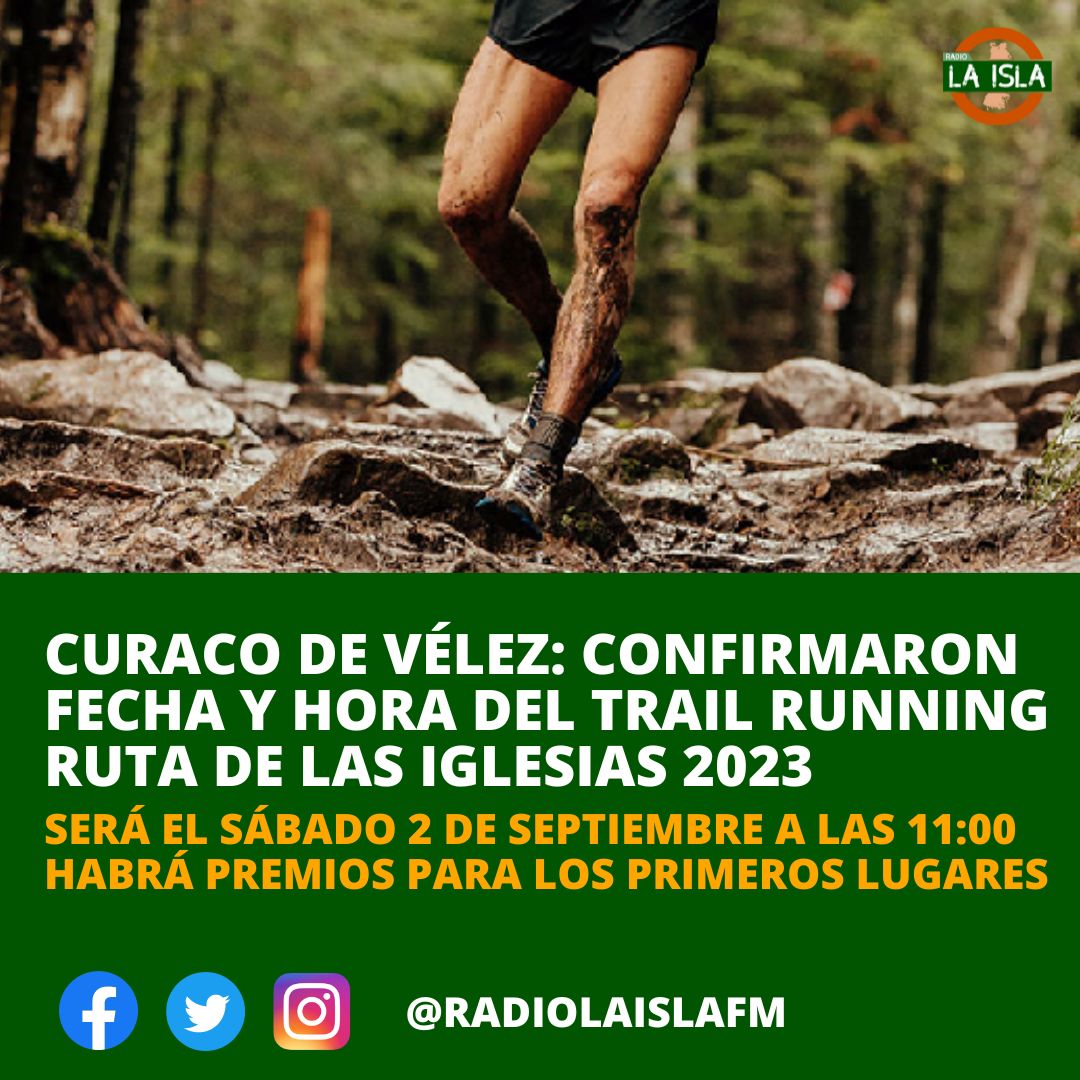 radiolaislafm's tweet photo. Confirmado #Trail #Running #RutaDeLasIglesias #CuracoDeVélez será el sábado 2 de septiembre desde las 11:00 desde la iglesia del sector rural de #Palqui Recorrido: 12,5 kilómetros. Inscripciones: deportes@curacodevelez.cl o 652667775 @municipiocuraco #chiloé https://t.co/XHfVulcXha