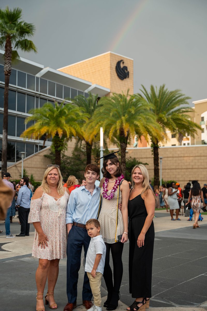 UCF's tweet photo. Here’s to you, #UCFGrad Summer Class of 2023 💛⚔️🎓

Now you’re off to make us proud as AlumKnights 🥹  @UCFALUMNI https://t.co/JeCxkxh7Co