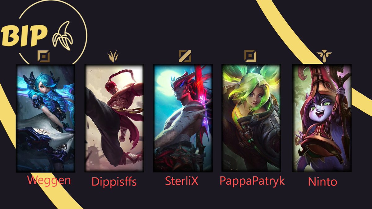 After countless of meetings and multiple tryouts, we can present to you, our new main roster for the @Onlineligan season!