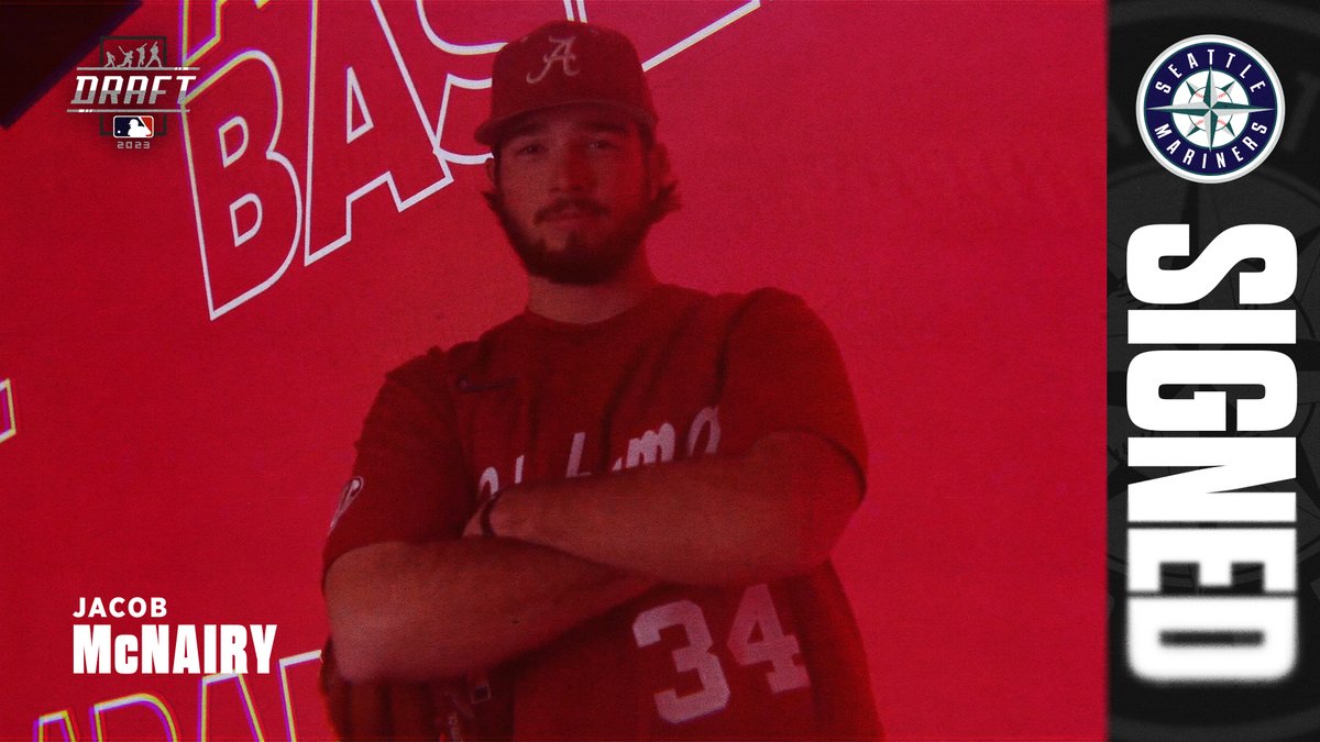 Goob ❌ SEA ❌ #MLBDraft

<a href="/JacobMcNairy/">Jacob McNairy</a> 🚜

#RollTide || #SeaUsRise