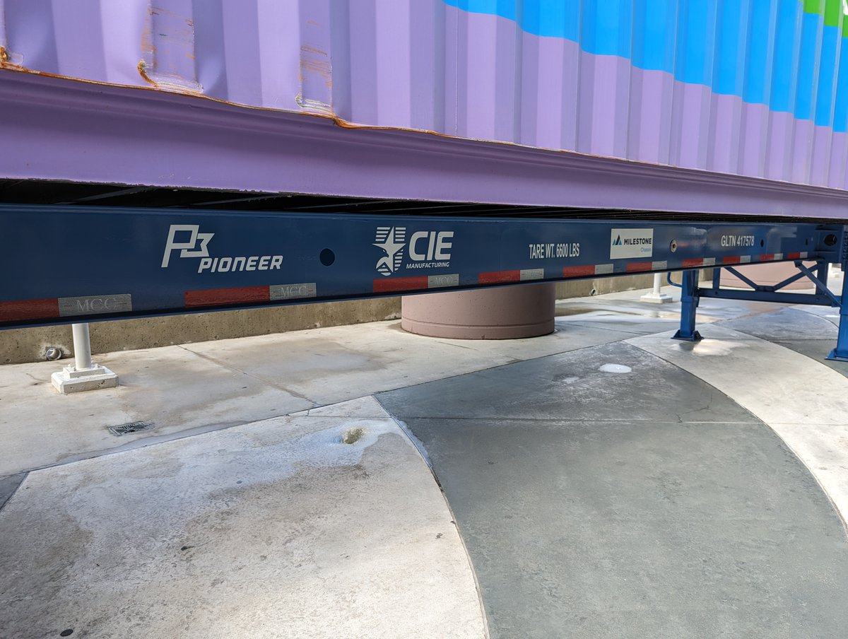 Manufacturer CIE Manufacturing, formerly CIMC Intermodal, is suspending imports of all chassis after the <a href="/CBP/">CBP</a> launched an investigation into whether CIE evaded duties. The Coalition of American Chassis Manufacturers filed the case. CIE calls it bogus: joc.com/article/chassi…