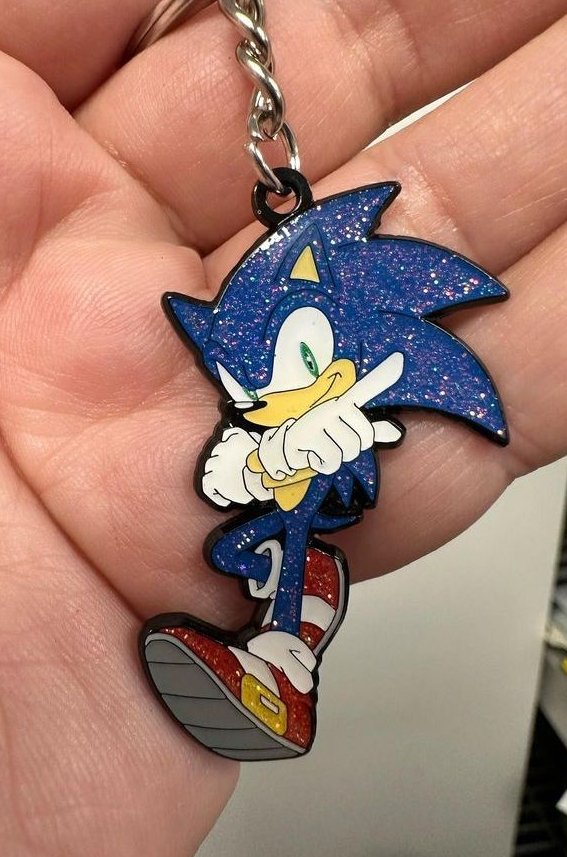 Sonic X Shadow Acrylic Keychains 