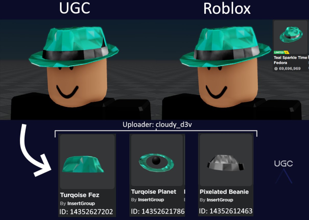 Peak” UGC on X: UGC creator ItsK8yy uploaded 3 1:1 copies of