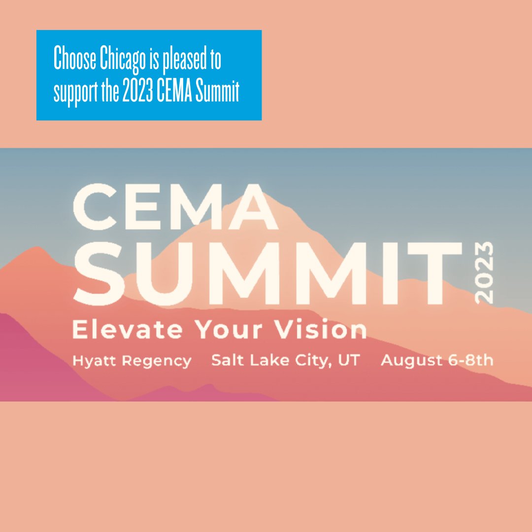 meetinchicago's tweet image. Chicago happily supports CEMA Summit and today's sessions around Elevating your Teams in partnership with Rags of Honor, a Chicago-based organization dedicated to supporting veterans. 

Join us for some amazing @cemaonline sessions!

#MeetInChicago #CEMASummit23