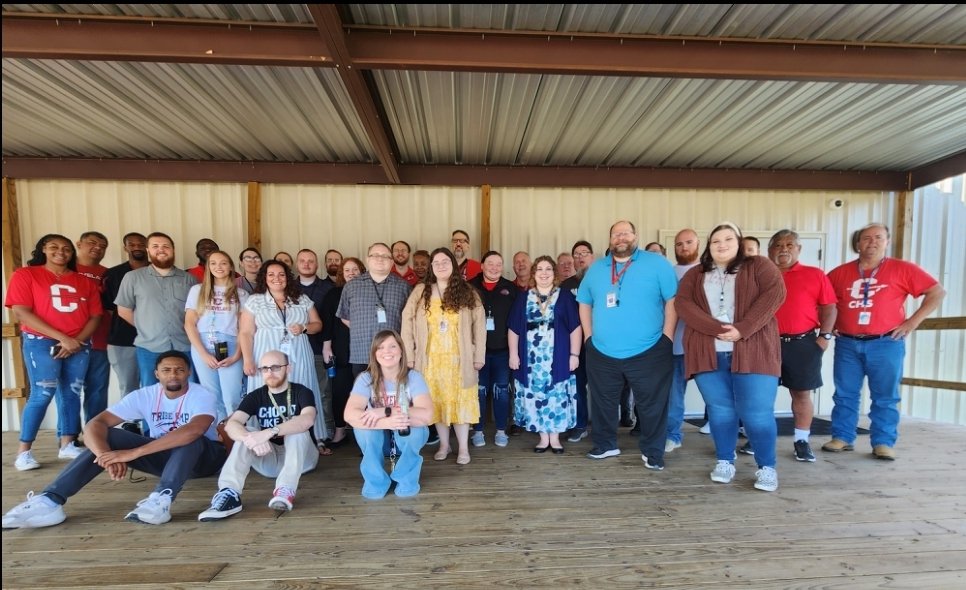 MrsCastings's tweet photo. Trying to get #HistoryTeachers to take a photo is like trying to get a family pic.. we look everywhere but the camera! I'm so excited to introduce CHS &amp; C9 #History Ts for the 23-24 school year! #TheClevelandISDWay #CHSistheBest #C9gotitgoingon #tribevibe creates #tribepride https://t.co/BRdDtkRvXh