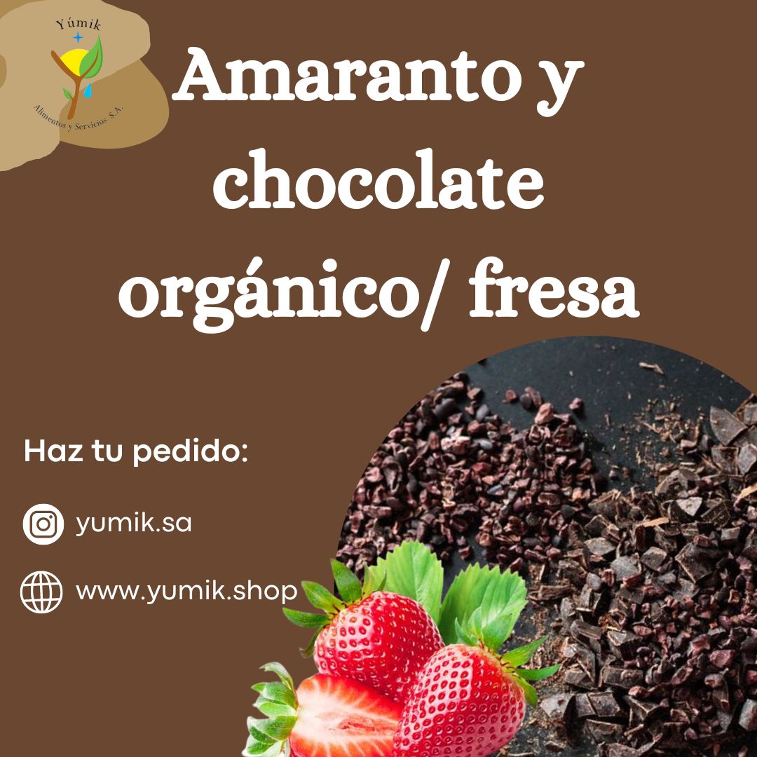 YumikSA's tweet photo. ¡Satisface tus antojos dulces sin sacrificar tu salud!  
Nuestras barras de chocolate orgánico contiene el 65% de caco que son fuentes rico en antioxidantes, que ayuda a prevenir enfermedades riesgosas. Haz tu pedido:https://t.co/xpiPNj0hmY https://t.co/RZxYXpwI3g https://t.co/QFc3inFlqj