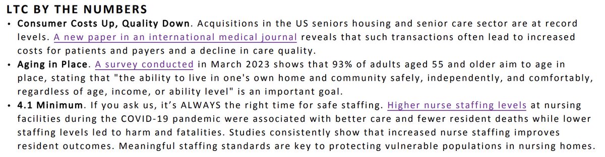 LTCconsumer's tweet photo. Consumer Costs ⬆️, Quality ⬇️

Acquisitions in the US seniors housing and senior care sector are at record levels. A new paper in an international medical journal reveals that such transactions often lead to increased costs for patients and payers and a decline in care quality. https://t.co/ymbiWp9fVO