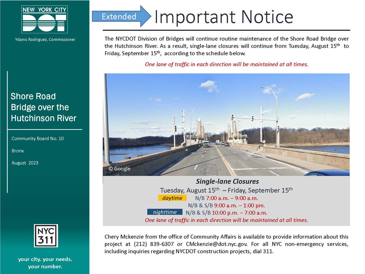 Bronx Community Board #10 tweet media