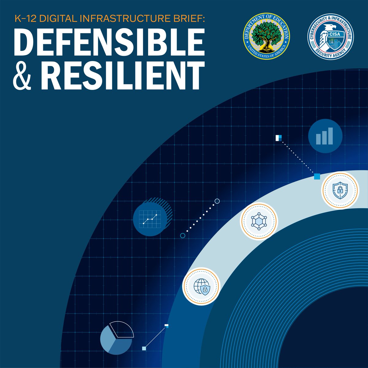erinmote's tweet photo. Sharing this moment with @projunicorn today as @OfficeofEdTech @CISAgov and @WhiteHouse release the Infrastructure Briefs highlighting the role of #interoperability in cybersecurity. #BTSCyberSmart https://t.co/RnxxzC6qoc