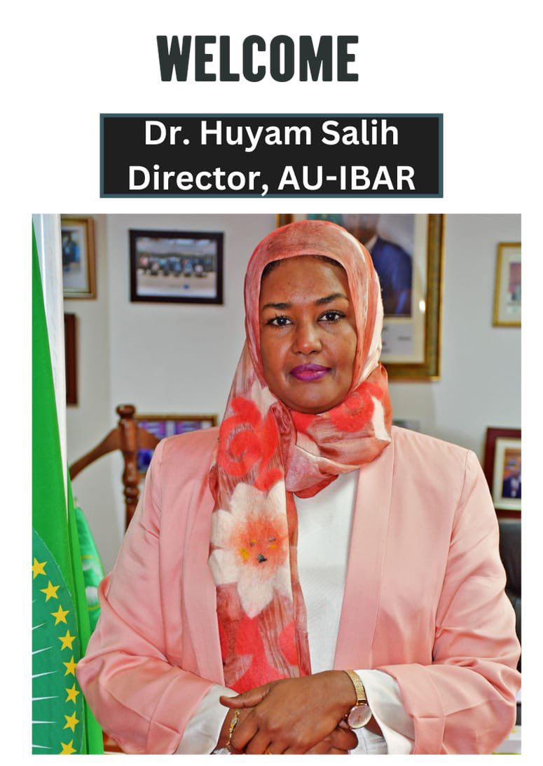It is with utmost joy that we announce the addition of Dr. Huyam Salih to our team! She officially joined <a href="/au_ibar/">AU-IBAR</a> TODAY as Director. Huyam brings a wealth of #VeterinaryEpidemiology experience &amp; other valuable skills. Welcome to Dr. Huyam Salih!
#teamwork #TheAfricaWeWant