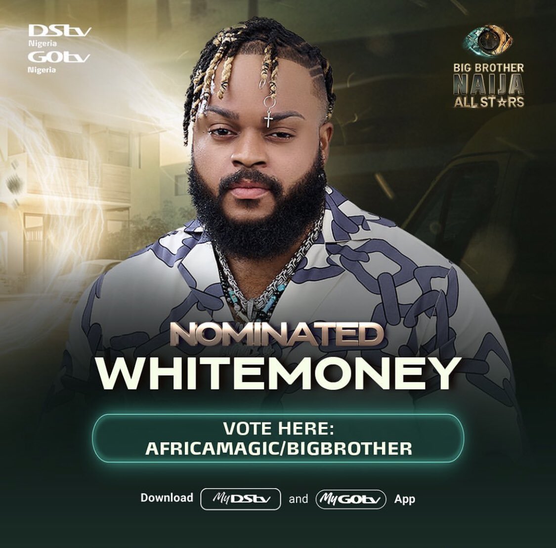 TesyJoy's tweet photo. #WhitemoneyGeng itβs time to pump those votes guys pls no splitting of votes π please am begging ooooohhhh.
FOCUS ON WHITEMONEY
VOTE WHITEMONEY ALONE
#bbnaijaAllstars https://t.co/jUIqhvjCWa
