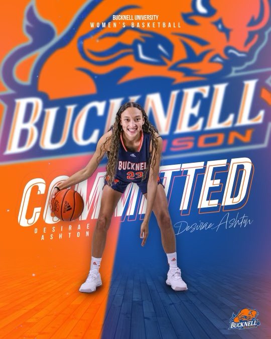 Congratulations to our sis ‘24 Desirae Ashton @Desirae_2024 and her family on her commitment to Bucknell University to continue her academic and basketball career! We are so proud and happy for you 💪❤️ @IretonAthletics