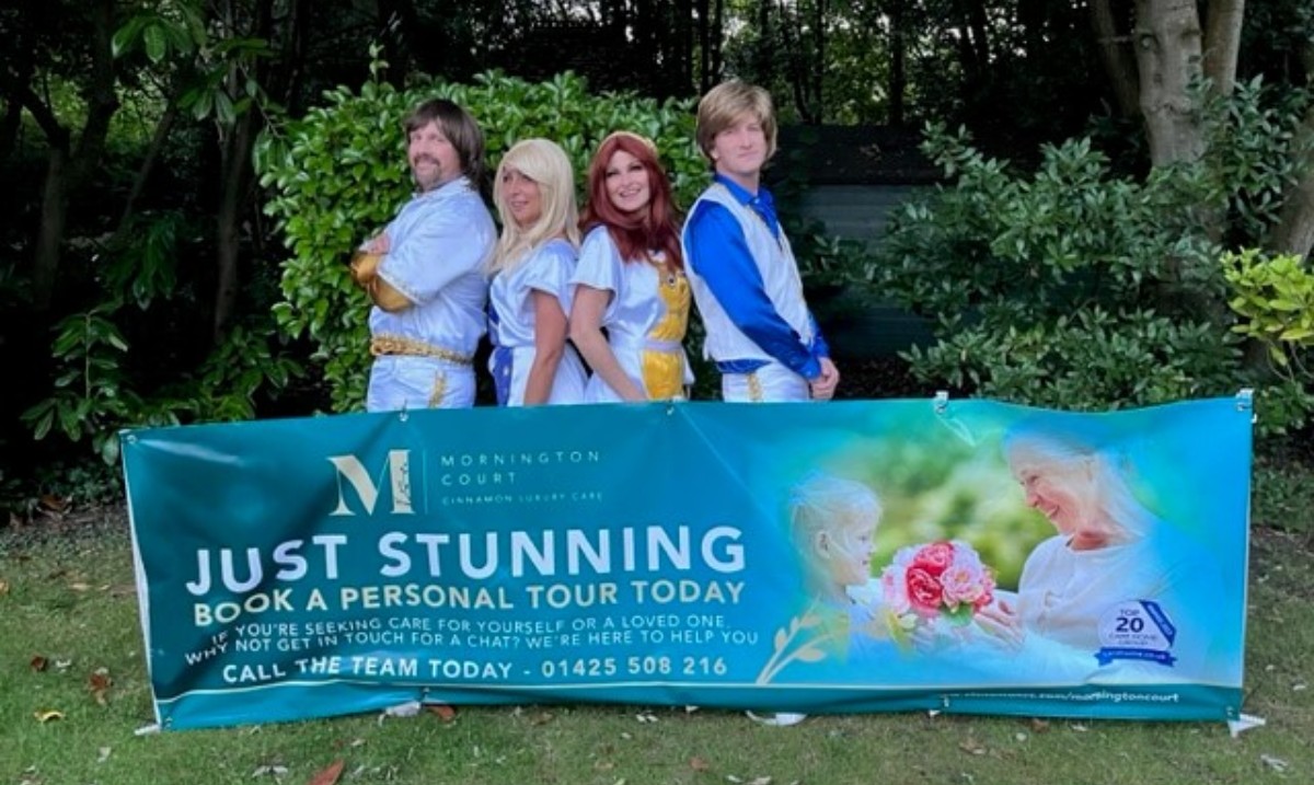 What a weekend! The fantastic first night of Gig In The Garden with ABBA was great fun and watch this space for the official photos, which will follow soon. 

Special thanks to Mornington Court Care Home of Cinnamon Care Collection, who generously supported Friday night.