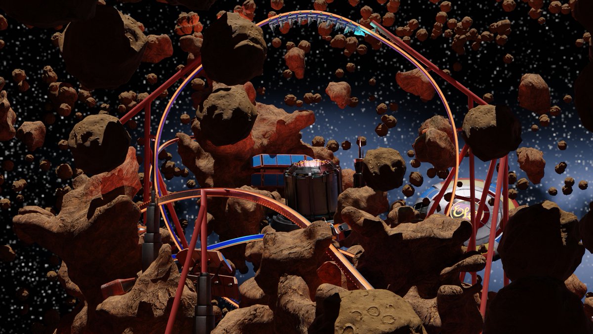 KohlerCoaster's tweet photo. Recently finished a Skywarp II animation in @Blender Eevee. This one was inspired by @SkylineAttrax's product and Star Wars Episode V (specifically, the asteroid field scene). 

Link: https://t.co/YOXzMrD0J3 https://t.co/9OOtHz9AwA