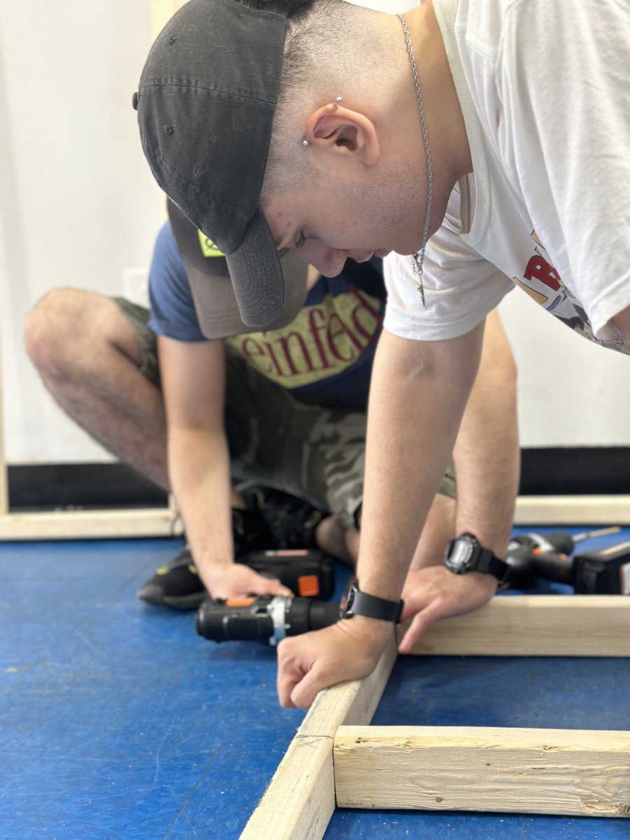 Exciting day one at HandyMan Training! From residential framing to electrical systems and plumbing essentials, our students are on their way to becoming skilled construction enthusiasts! ⚡️🏗️ #ConstructionTraining #SkillsBuilding #BuildingFutures