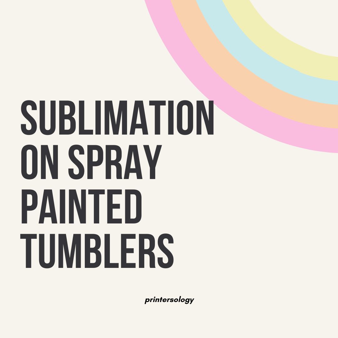 printersology's tweet image. Do you have painted tumblers in your home and have no idea whether you can sublimate images or designs on them or not?

Checkout this step-by-step guide on how you can sublimate them: printersology.com/can-you-sublim…

#sublimationtips #sublimationprinting #tumblers
