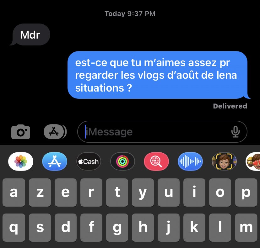 on va voir if he is a keeper