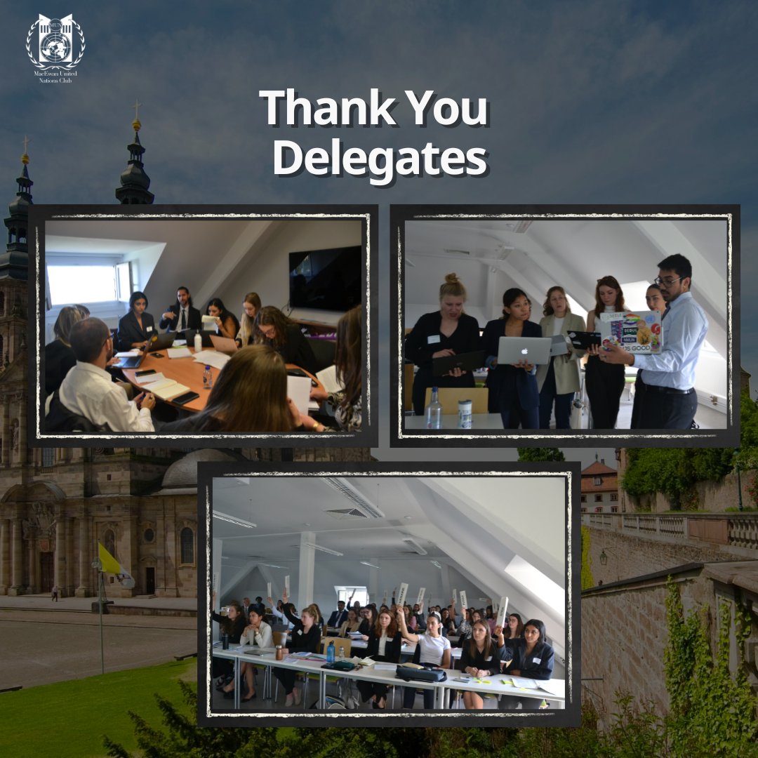 Last month, with the support of Fulda University of Applied Sciences our former Secretary-General, Director-General, and VP Finance flew into Fulda, Germany, to attend the Fulda Model UN Conference as Chairs for the UN General Assembly.