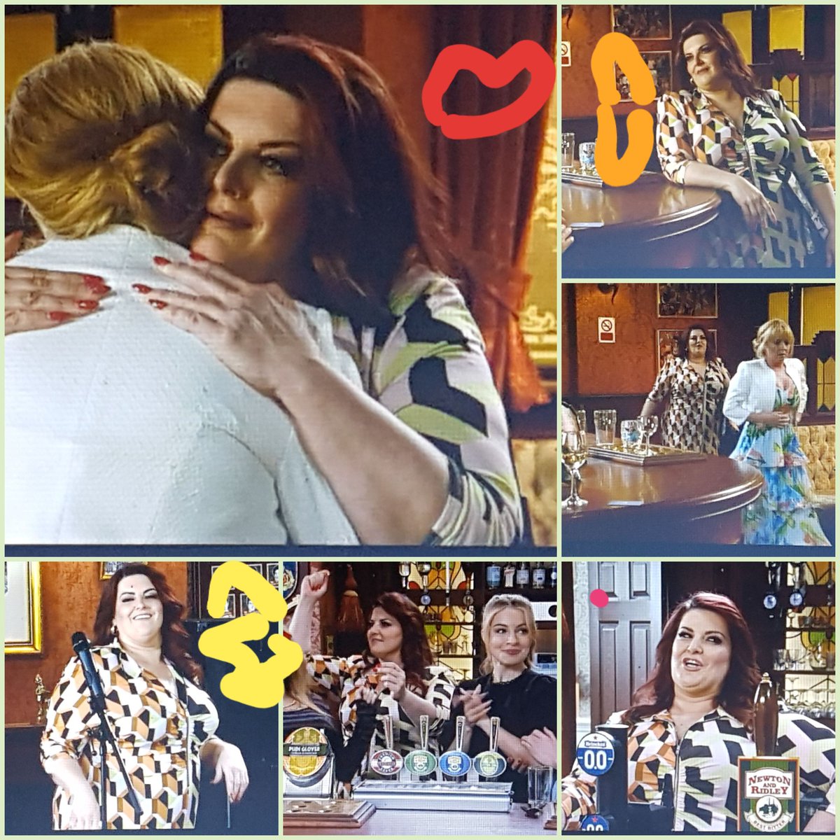 TeamColNolan's tweet photo. Loved Team Rovers pulling together to try save the pyb but oh dear Glenda! @itvcorrie π #JodiePrenger #Coronationstreet #Corrie #Glenda #TeamRovers https://t.co/lpajaglo0f