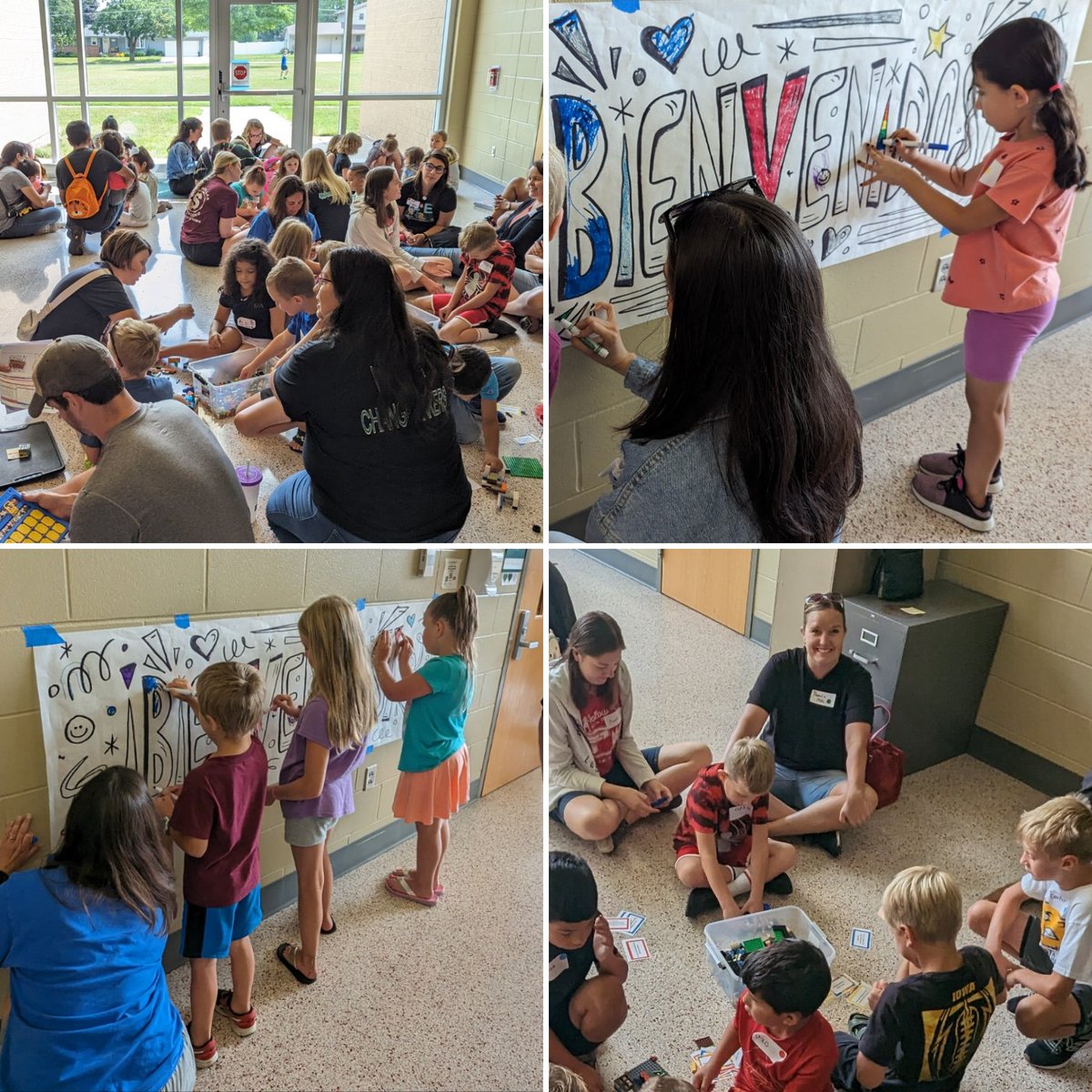 Kicking off another great year to be a 🌪️! Our K-3 #duallanguage students, families, and staff had a great time connecting today at registration &amp; eating lunch together! This will be our largest year with 12 classrooms and over 250 students. <a href="/StormLakeCSD/">Storm Lake CSD</a>