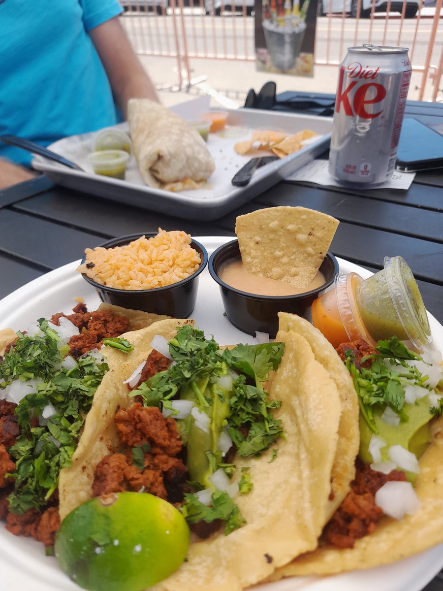 When they can do it with soyrizo... with rice and beans.