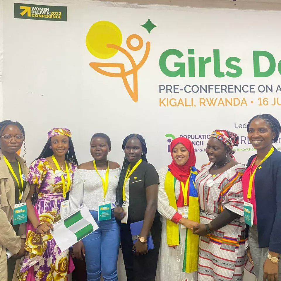 janadagadz's tweet photo. I coming from Nigeria and other vibrant young girls from Niger, Cameroon, South Sudan, Ethiopia and Uganda had a Panel discussion on how Hunger Crisis in our countries and around the world has led to serious issues like GBV, etc exposing young girls and women to hardships.
#wd23 https://t.co/lbfHZtVhIU