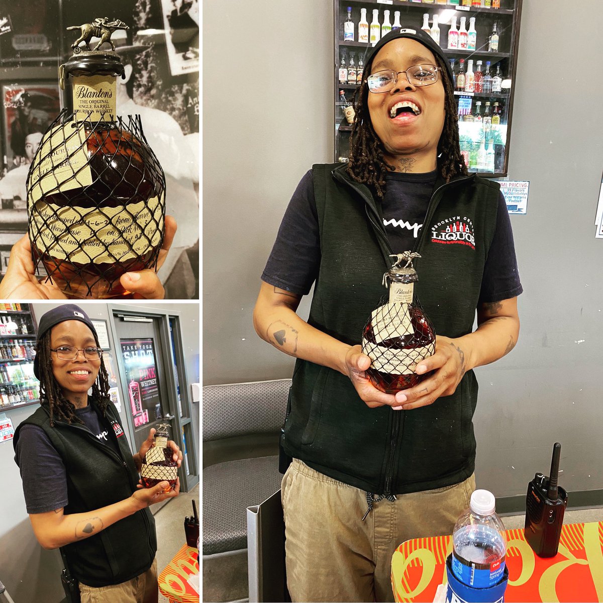BrklynCtrLiquor's tweet photo. Off to the races! We’re giving one lucky person the chance to buy a bottle of Blanton’s Single Barrel Bourbon!  🥃 🐎 

For a chance to win, you must follow us, like this post, comment and repost. We will draw a winner on Wednesday, 8/9/23. Good luck! https://t.co/8OBTQIEgQh
