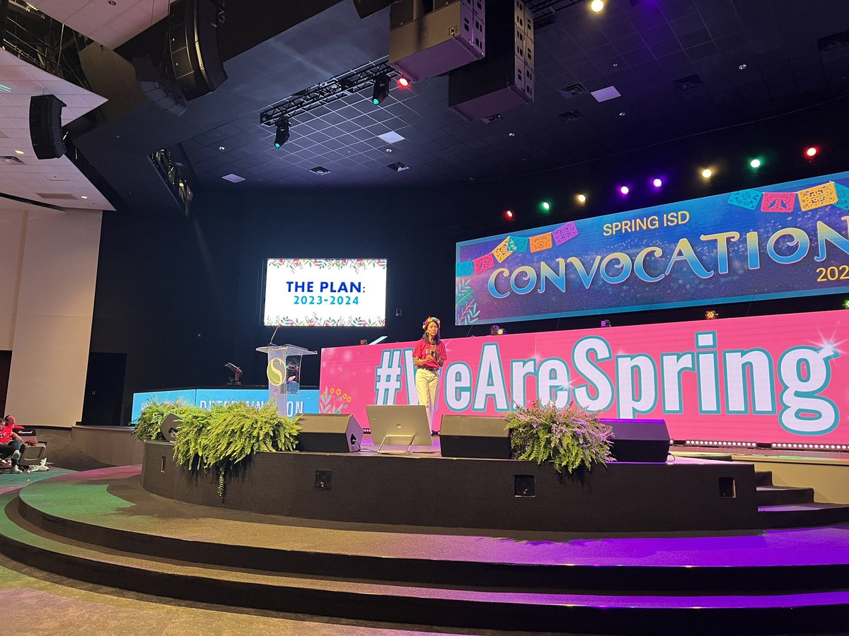 MattMPariseau's tweet image. Convocation 2023! All 3 rotations were overfilled with staff full of excitement and commitment to our students as we declare that Spring ISD is #Unstoppable in ensuring #EveryStudentEveryTeacherEveryDay #WeAreSpring @SpringISD